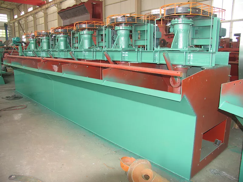 Vysokoúčinné samo-stimulačné mechanické flotačné bunky